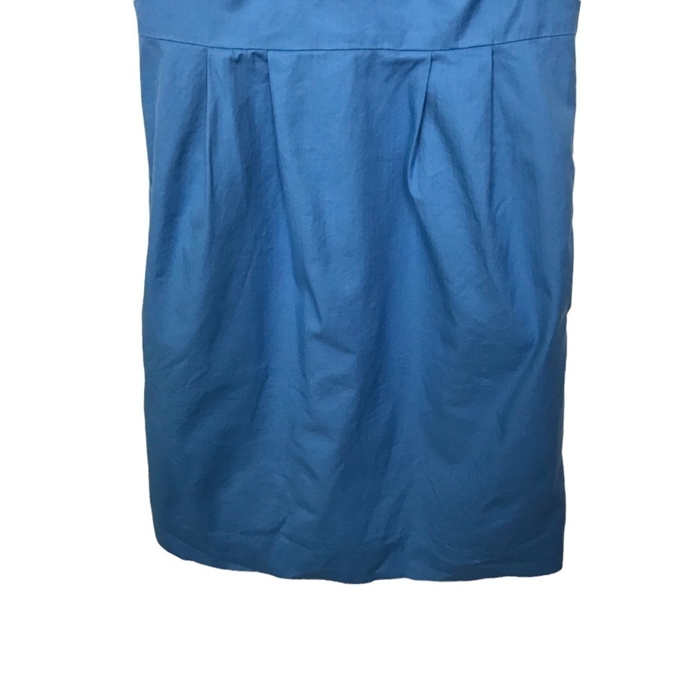 J. Crew Factory Suiting Blue Dress Size 0 - Picture 4 of 12